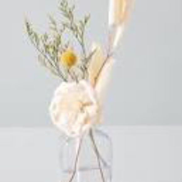 HP💝Anthropologie Floral Oil Diffuser yellow acct - Picture 3 of 3